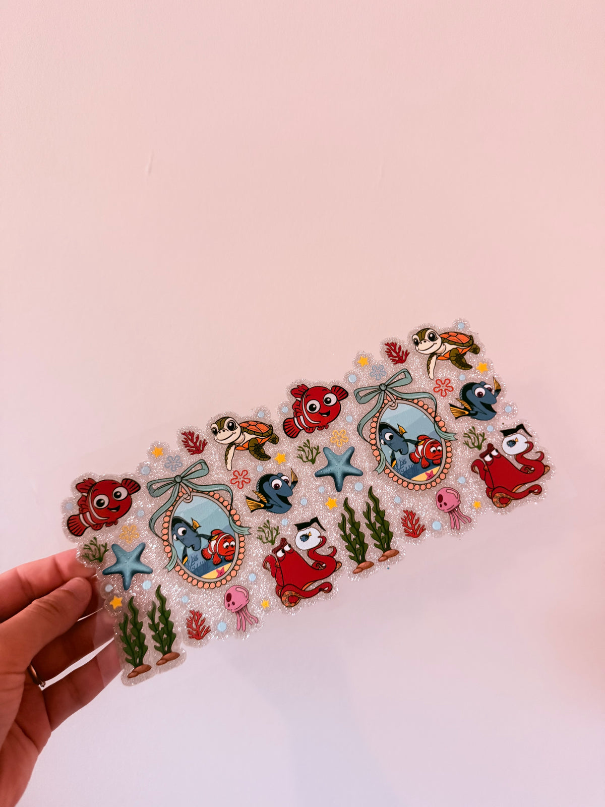 Finding nemo glitter wrap