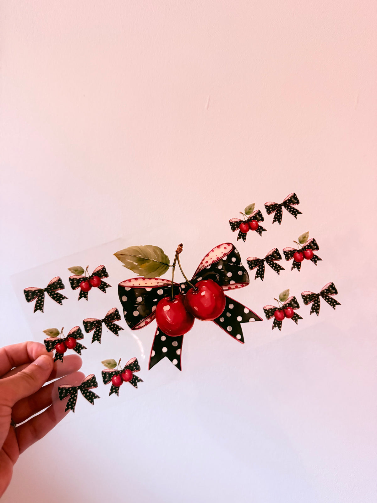 Cherry and bows