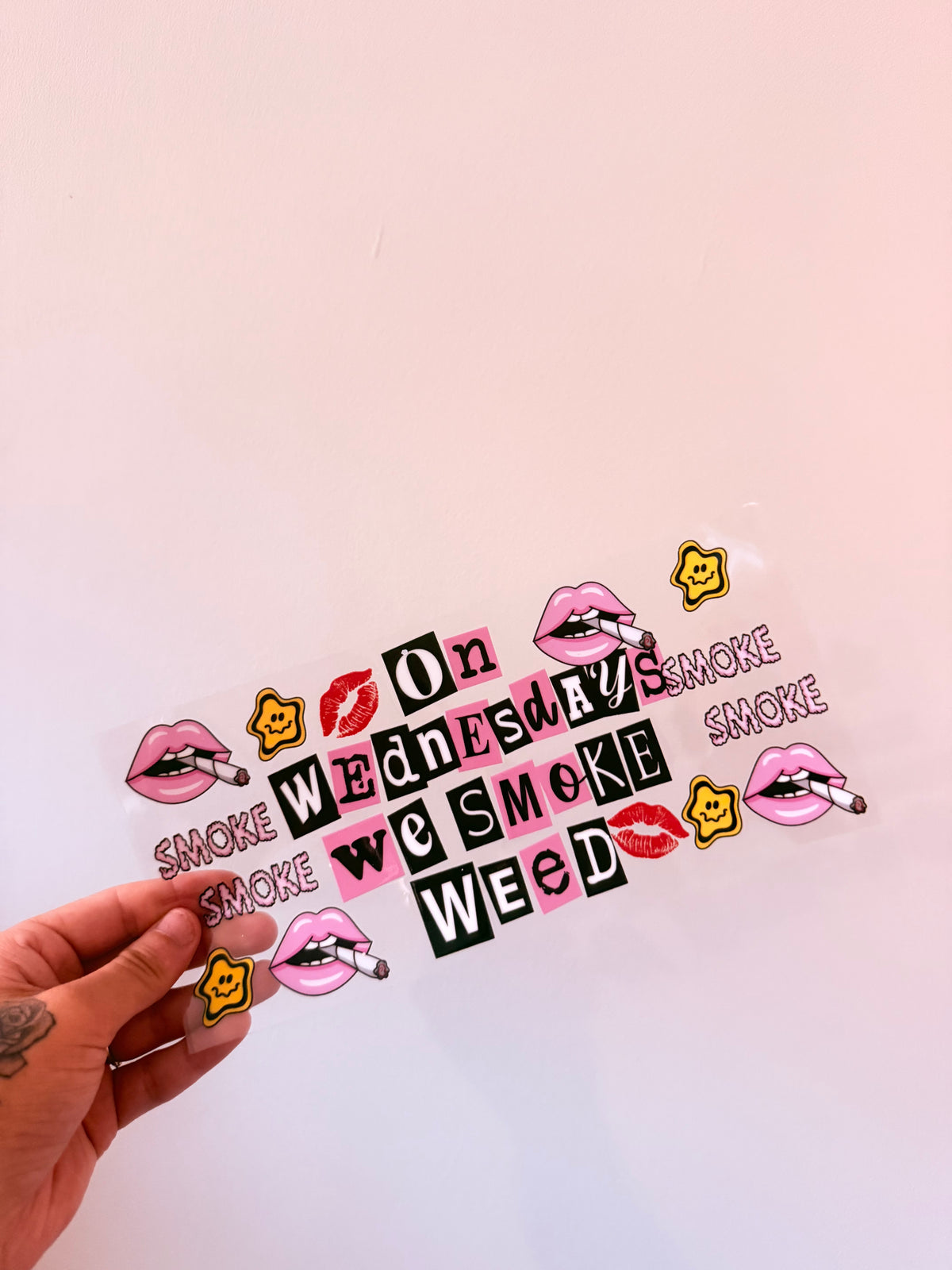 On Wednesdays we smoke weed