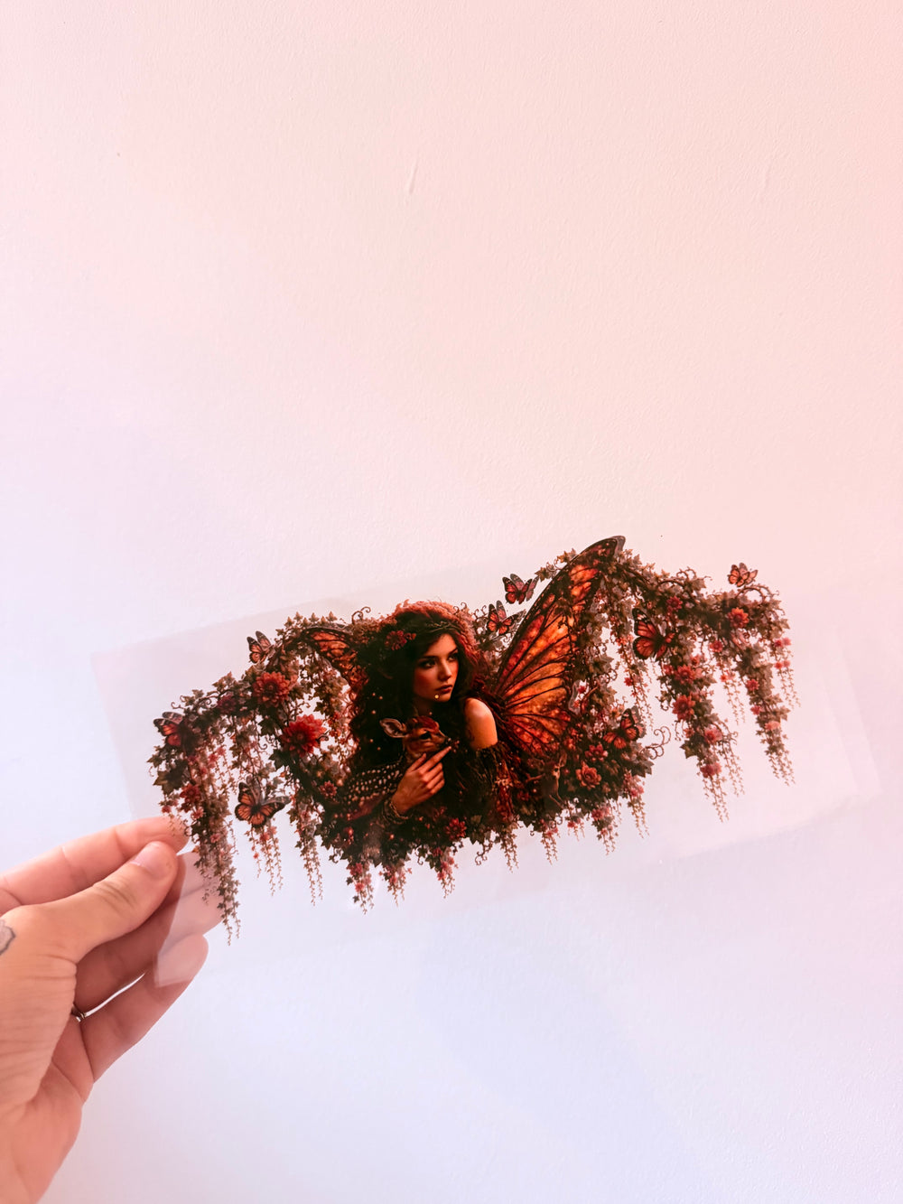 Woodland women and animal