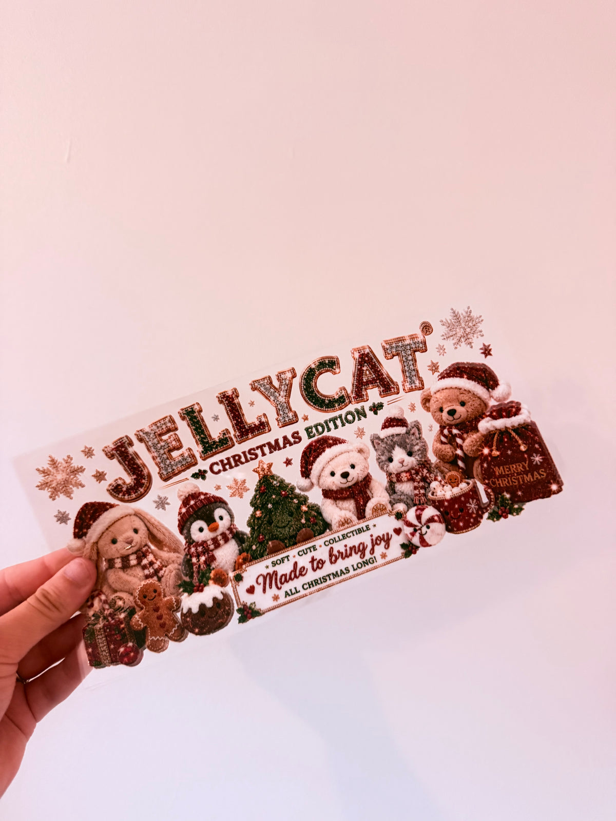 Jelly cat Christmas edition